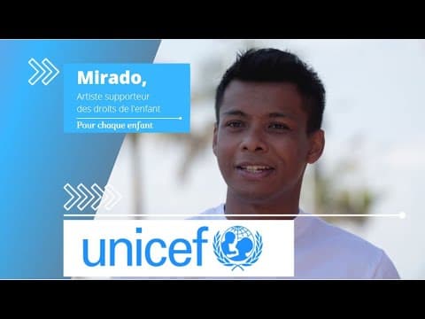 Mirado, Ambassadeur national de l'UNICEF à Madagascar